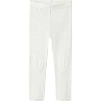 NAME IT Girl leggings merinoull, Vit, 104 NAME IT Girl leggings merinoull, Vit, 104