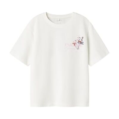 NAME IT NAMN IT Flicka Nkfnorla Ss Nreg topp, Cloud Dancer, 116, Molndansare, 116 NAME IT NAMN IT Flicka Nkfnorla Ss Nreg topp, Cloud Dancer, 116, Molndansare, 116