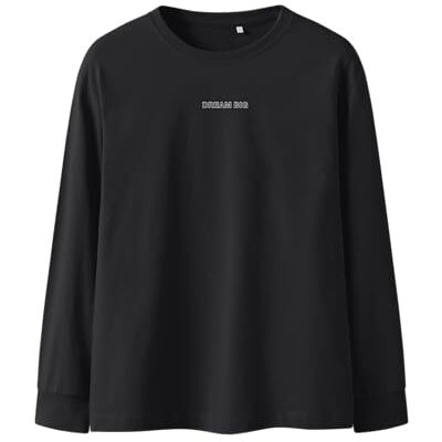 NAME IT Nkmsean Ls Nreg Top Box, svart, 146-152 NAME IT Nkmsean Ls Nreg Top Box, svart, 146-152