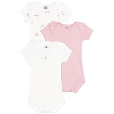 Petit Bateau Set X3 Bod underkläder för baby Day (set med 3), variant 1_11, 6 M�nader Petit Bateau Set X3 Bod underkläder för baby Day (set med 3), variant 1_11, 6 M�nader