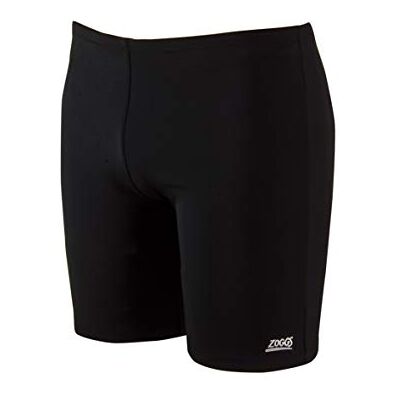 Zoggs Pojkens Cottesloe Mid Jammer badbyxor (förpackning med 1), Svart, 8-9 År Zoggs Pojkens Cottesloe Mid Jammer badbyxor (förpackning med 1), Svart, 8-9 År