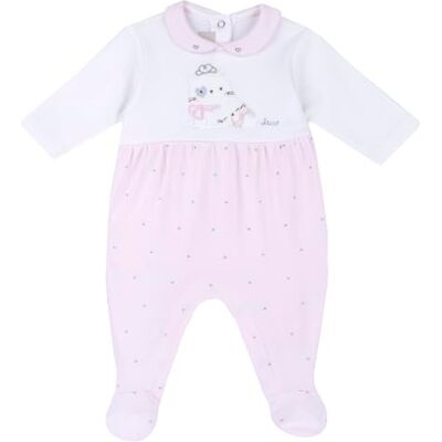 Chicco Unisex babyoveraller med mellanbensöppning Bottone, Röd (6) 1M, 0 månader Chicco Unisex babyoveraller med mellanbensöppning Bottone, Röd (6) 1M, 0 månader