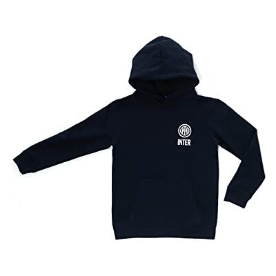 Inter Unisex – barn och ungdomar huvtröja barn marinblå huvtröja Inter Unisex – barn och ungdomar huvtröja barn marinblå huvtröja