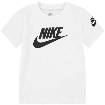 NIKE Futura Evergreen T-tröja för bebis, White, 18 månader NIKE Futura Evergreen T-tröja för bebis, White, 18 månader