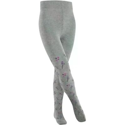 FALKE unisex barn Strumpbyxor Little Flowers K Ti bomull mönstrade 1 styck, Grå Light Heather 3223, 80-92 FALKE unisex barn Strumpbyxor Little Flowers K Ti bomull mönstrade 1 styck, Grå Light Heather 3223, 80-92