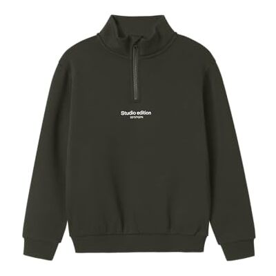 NAME IT Nkmbrody Ls Nreg Sweat Zip Bru Noos, Russin, 116 NAME IT Nkmbrody Ls Nreg Sweat Zip Bru Noos, Russin, 116