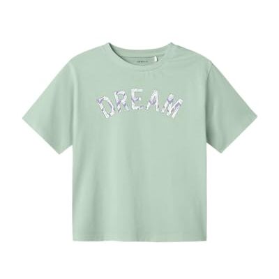 NAME IT Namn IT flicka Nkfliv Ss Nreg Top Ps, Gossamer Green, 134-140 NAME IT Namn IT flicka Nkfliv Ss Nreg Top Ps, Gossamer Green, 134-140