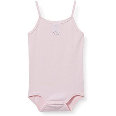 Sanetta baby-flicka kropp rosa små barn underkläder set Sanetta baby-flicka kropp rosa små barn underkläder set