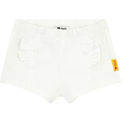 Steiff baby-flickshorts, Ljus vit, 74 Steiff baby-flickshorts, Ljus vit, 74