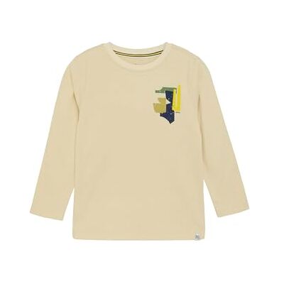 Noppies Boys Tee Rison långärmad, Fog – P873, 116 Noppies Boys Tee Rison långärmad, Fog – P873, 116