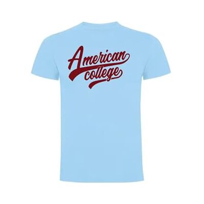 AMERICAN COLLEGE USA Tröja tröja med tryck varma kläder unisex barn pojkar och flickor casual modell ACSZW5 indigo 12 år, Indigo, 8 �r AMERICAN COLLEGE USA Tröja tröja med tryck varma kläder unisex barn pojkar och flickor casual modell ACSZW5 indigo 12 år, Indigo, 8 �r
