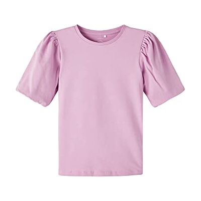 NAME IT Girl's NMFIONE SS TOP PB kortärmad skjorta, smoky grape, 110, Rökig druva, 110 cm NAME IT Girl's NMFIONE SS TOP PB kortärmad skjorta, smoky grape, 110, Rökig druva, 110 cm
