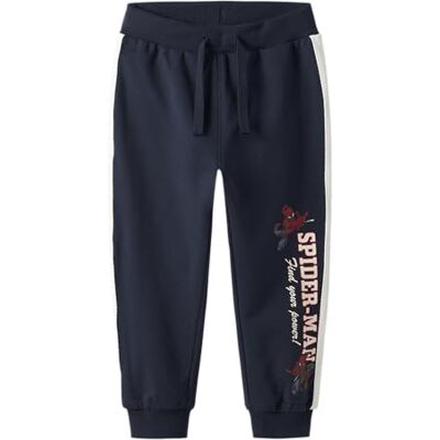 NAME IT Namn IT Nmmobert Spider SWE byxor Bru Mar, marinblå blazer, 110 NAME IT Namn IT Nmmobert Spider SWE byxor Bru Mar, marinblå blazer, 110