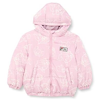 FILA Unisex barn Tonk jacka vadderad, Mauve Shadow/Egret Tom & Jerry AOP, 86/92 FILA Unisex barn Tonk jacka vadderad, Mauve Shadow/Egret Tom & Jerry AOP, 86/92