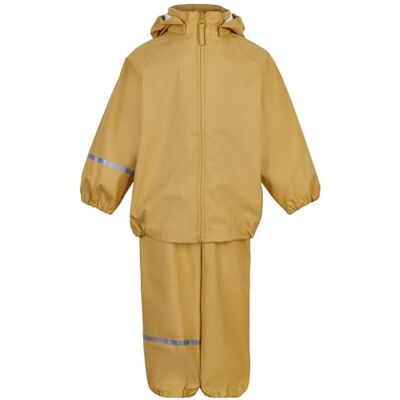 Celavi Unisex barn basic återvinning PU regnkläder set, rotting, 80 Celavi Unisex barn basic återvinning PU regnkläder set, rotting, 80