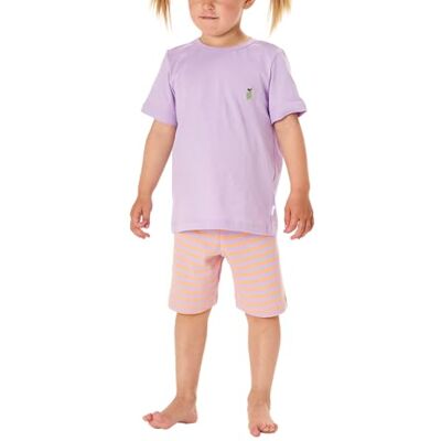 Schiesser Flickpyjamas set kort – 100% ekologisk bomull – storlek 92 till 140, Orchid, 98 Schiesser Flickpyjamas set kort – 100% ekologisk bomull – storlek 92 till 140, Orchid, 98