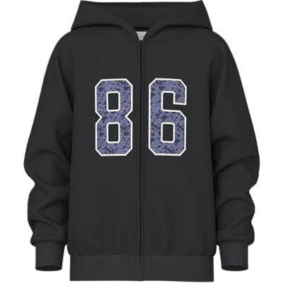 NAME IT Namn IT Nkfvenus Nreg sweatkort Wh Bru, svart, 134-140 NAME IT Namn IT Nkfvenus Nreg sweatkort Wh Bru, svart, 134-140