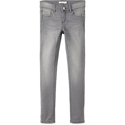 NAME IT Flickor byxor, Medium grå denim, 158 cm NAME IT Flickor byxor, Medium grå denim, 158 cm