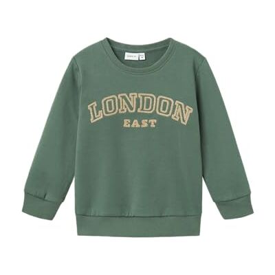 NAME IT Pojkar Nmmradu Nreg Sweat Bru sweatshirt, Mörk skog, 98 NAME IT Pojkar Nmmradu Nreg Sweat Bru sweatshirt, Mörk skog, 98