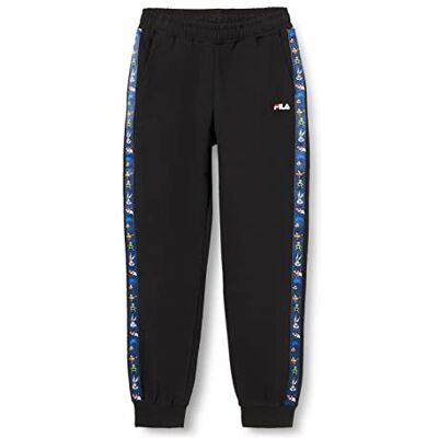 FILA Lebusa Taped träningsbyxor för pojkar, Svart skönhet, 86/92 cm FILA Lebusa Taped träningsbyxor för pojkar, Svart skönhet, 86/92 cm