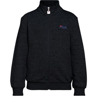 FILA Unisex barn Breddin Track jacka, svart, 86-92 FILA Unisex barn Breddin Track jacka, svart, 86-92