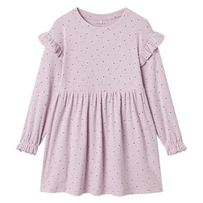 Name it mini Namn it mini flicka Nmfbabeth Ls klänning, Charmerande orkidé, 104 Name it mini Namn it mini flicka Nmfbabeth Ls klänning, Charmerande orkidé, 104