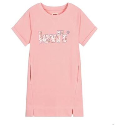 Levi's Kids Lvg ss huvtröja klänning flickor 10–16 år, Kvartsrosa, 12 År Levi's Kids Lvg ss huvtröja klänning flickor 10–16 år, Kvartsrosa, 12 År