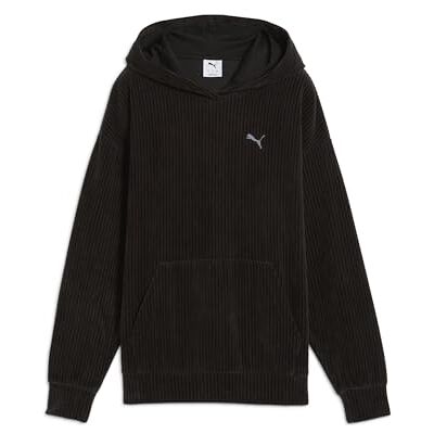 PUMA Unisex Ess Elevated Comfort Velour Rib huvtröja (1-pack) PUMA Unisex Ess Elevated Comfort Velour Rib huvtröja (1-pack)
