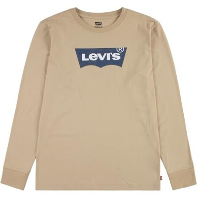 Levi's Baby pojkar Lvb L/S fladdermusvinge t-shirt, Safari, 10-11 Years Levi's Baby pojkar Lvb L/S fladdermusvinge t-shirt, Safari, 10-11 Years
