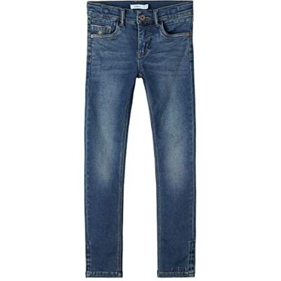 NAME IT Flickor Nkmtheo Dnmclass COR Pant Noos byxor, Mörkblå denim/detalj: vintage, 158 cm NAME IT Flickor Nkmtheo Dnmclass COR Pant Noos byxor, Mörkblå denim/detalj: vintage, 158 cm