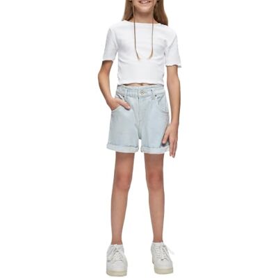 LTB Jeans flicka Soria G casual shorts, blå, 116 LTB Jeans flicka Soria G casual shorts, blå, 116
