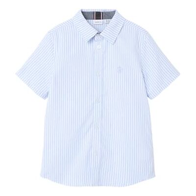 NAME IT Nkmnewsa Ss Shirt Noos, Campanula, 134-140 NAME IT Nkmnewsa Ss Shirt Noos, Campanula, 134-140