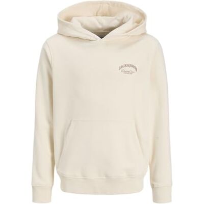 JACK & JONES Jjebrandes Backp Relaxed Sweat H Sn Jnr, Antik vit, 152 JACK & JONES Jjebrandes Backp Relaxed Sweat H Sn Jnr, Antik vit, 152
