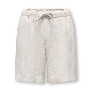 Only & Kids Kogsiesta Pullup Linenbl Shorts PNT Noos, Moonbeam, 152 Only & Kids Kogsiesta Pullup Linenbl Shorts PNT Noos, Moonbeam, 152