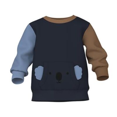 NAME IT Namn IT Nbmboso Ls Sweat Bru, Rostad kokosnöt, 62 NAME IT Namn IT Nbmboso Ls Sweat Bru, Rostad kokosnöt, 62