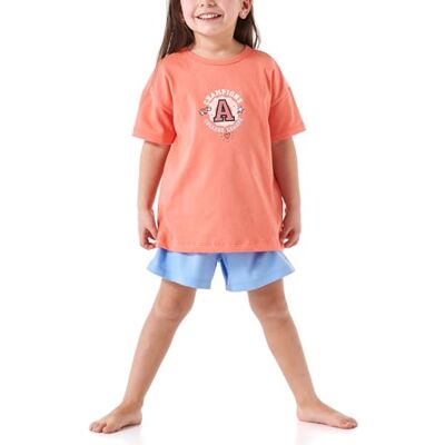 Schiesser Mädchen Schlafanzug Set Pyjama kurz 100% Organic Bio Baumwolle Größe 92 bis 140 Schiesser Mädchen Schlafanzug Set Pyjama kurz 100% Organic Bio Baumwolle Größe 92 bis 140