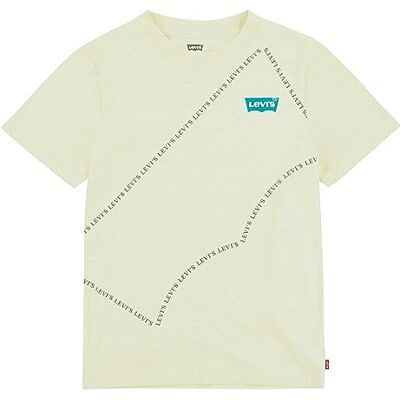 Levi's Lvb Word Up Batwing T-shirt för pojkar 8ej278 T-shirt, Luminary grön, 8 år Levi's Lvb Word Up Batwing T-shirt för pojkar 8ej278 T-shirt, Luminary grön, 8 år