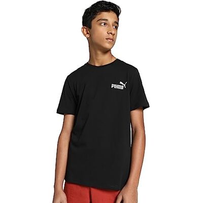 PUMA T-shirt för pojkar ESS Small Logo Tee B 586961 svart 116 PUMA T-shirt för pojkar ESS Small Logo Tee B 586961 svart 116