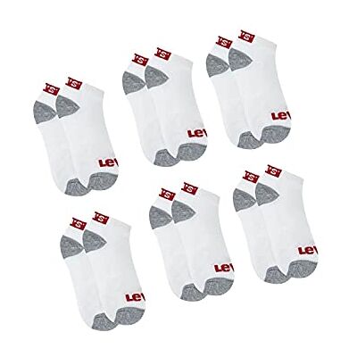 Levi's Unisex barn Lhn Box Tab lågt skuren 6-pack Bl0267 strumpbyxor, Vitt, 11 Levi's Unisex barn Lhn Box Tab lågt skuren 6-pack Bl0267 strumpbyxor, Vitt, 11