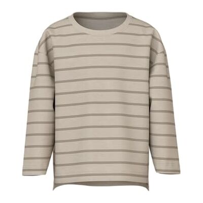 NAME IT pojkar Nmmvoby Ls RLX topp långärmad tröja, Sommarsand, 98 NAME IT pojkar Nmmvoby Ls RLX topp långärmad tröja, Sommarsand, 98
