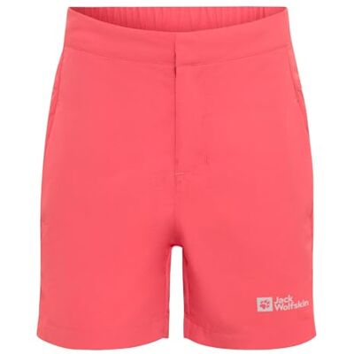 Jack Wolfskin Unisex barn Sun K vandringsshorts, Solnedgång korall, 116 Jack Wolfskin Unisex barn Sun K vandringsshorts, Solnedgång korall, 116