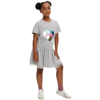 Desigual Apple Klänning för flickor, svart, 4 år Desigual Apple Klänning för flickor, svart, 4 år