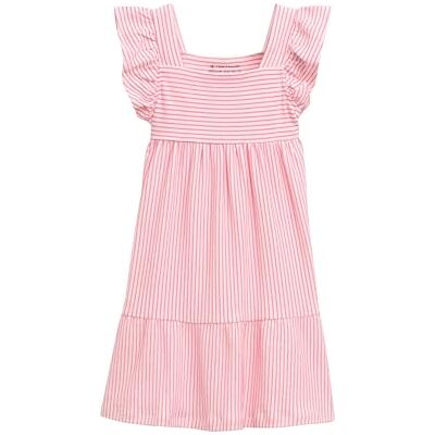 TOM TAILOR Flickklänning, 37775 – Off White Neon Pink Stripe, 92-98 TOM TAILOR Flickklänning, 37775 – Off White Neon Pink Stripe, 92-98