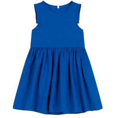 Petit Bateau Ärmlös klänning för flickor, Porcelana, 3 �r Petit Bateau Ärmlös klänning för flickor, Porcelana, 3 �r