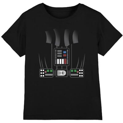 Star Wars mandarin creative ltd Darth Vader Utklädnad Unisex Barn T-tröja, Svart, 12-13 år, Svart, 12-13 år Star Wars mandarin creative ltd Darth Vader Utklädnad Unisex Barn T-tröja, Svart, 12-13 år, Svart, 12-13 år