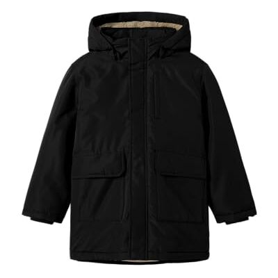 NAME IT Pojkar Nkmmarlow Parka jacka Pb, svart, numeric_146 NAME IT Pojkar Nkmmarlow Parka jacka Pb, svart, numeric_146