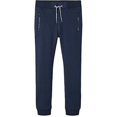 NAME IT Pojke sweatpants enfärgade, blå, 80 NAME IT Pojke sweatpants enfärgade, blå, 80