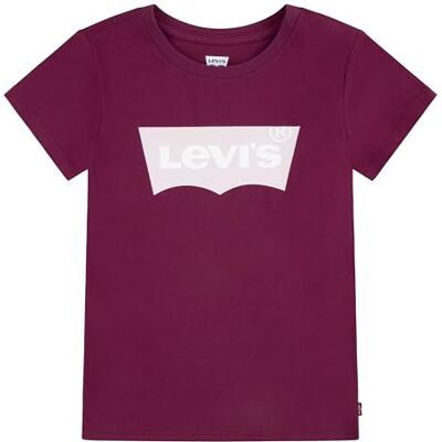 Levi's Flickors barn fladdermusvinge t-shirt, Röd, 2-3 År Levi's Flickors barn fladdermusvinge t-shirt, Röd, 2-3 År