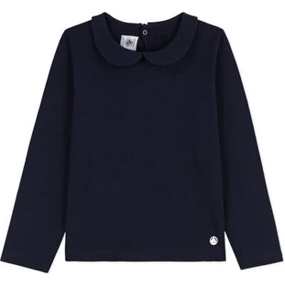 Petit Bateau T-shirt för flickor, Rökning, 6 År Petit Bateau T-shirt för flickor, Rökning, 6 År