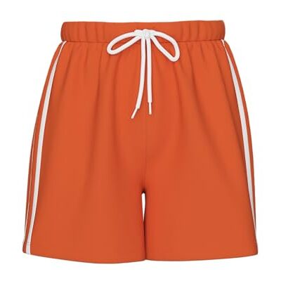 PIECES Pcfrack Mw Shorts JRS Bc, Mandarin orange, M PIECES Pcfrack Mw Shorts JRS Bc, Mandarin orange, M